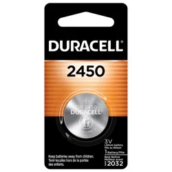 Duracell Lithium Coin Battery: Duracell's 2450 3V coin batteries provide reliable, long lasting power for your medical devices, security devices, electronics and more.