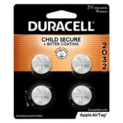 Duracell Lithium Coin batteries with bitterant coating provide reliable, long-lasting power for your specialty devices, so you can be confident these batteries will be ready when you need them.