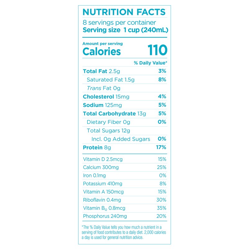 slide 4 of 5, Lactaid 1% Lowfat Milk, 64 oz, 1/2 gal