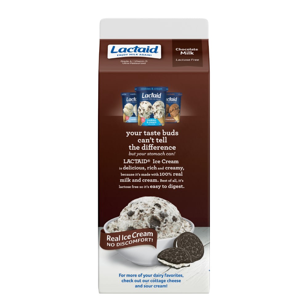 slide 3 of 4, Lactaid Chocolate Whole Milk, 64 oz, 1/2 gal