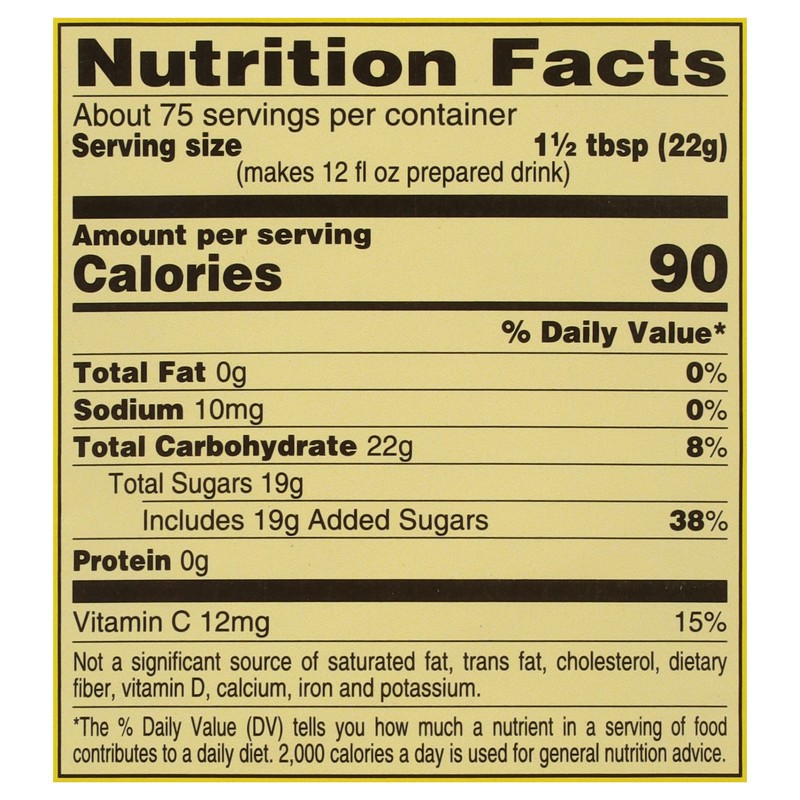 slide 5 of 5, 4C Lemonade Drink Mix 58 oz, 58 oz