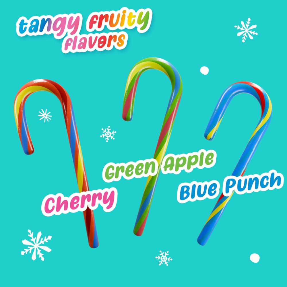 slide 3 of 5, Sweetarts Mini Candy Canes, 4.2 oz