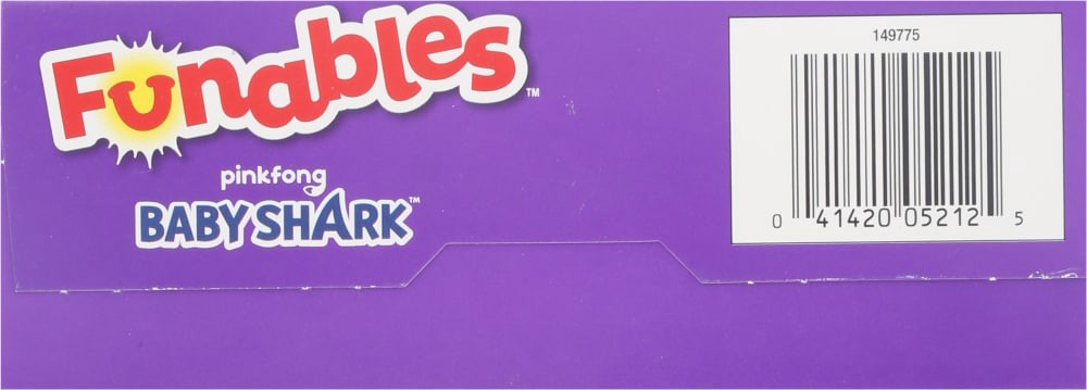 slide 3 of 6, Funables Fruit Flavored Snacks Baby Shark, 17.6 oz