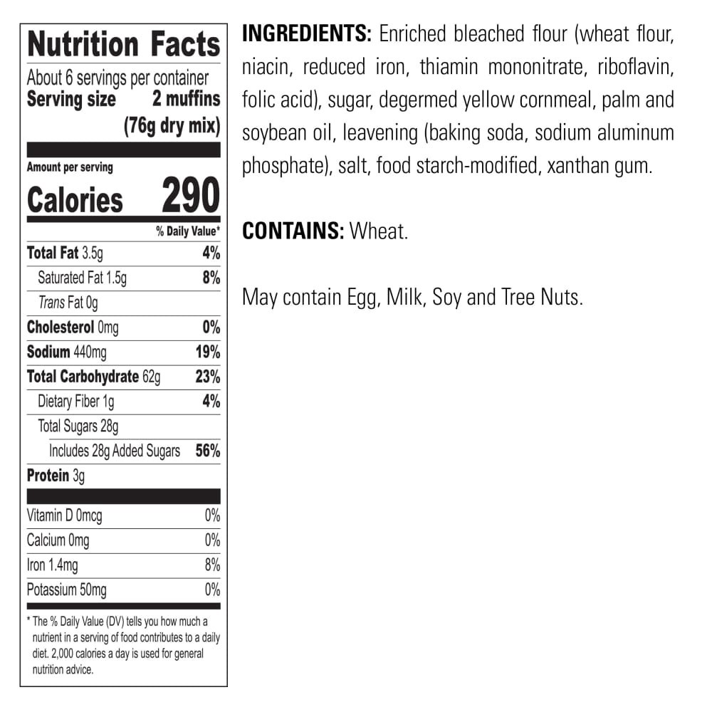 slide 5 of 6, Krusteaz Sweet Corn Muffin & Cornbread Mix, 16 oz