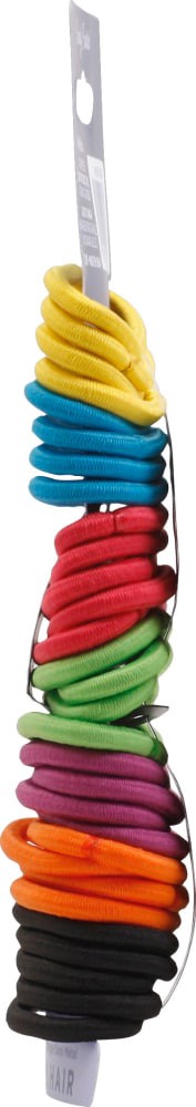 slide 3 of 3, Goody Ouchless Candy Coated No Metal Elastics, 30 ct