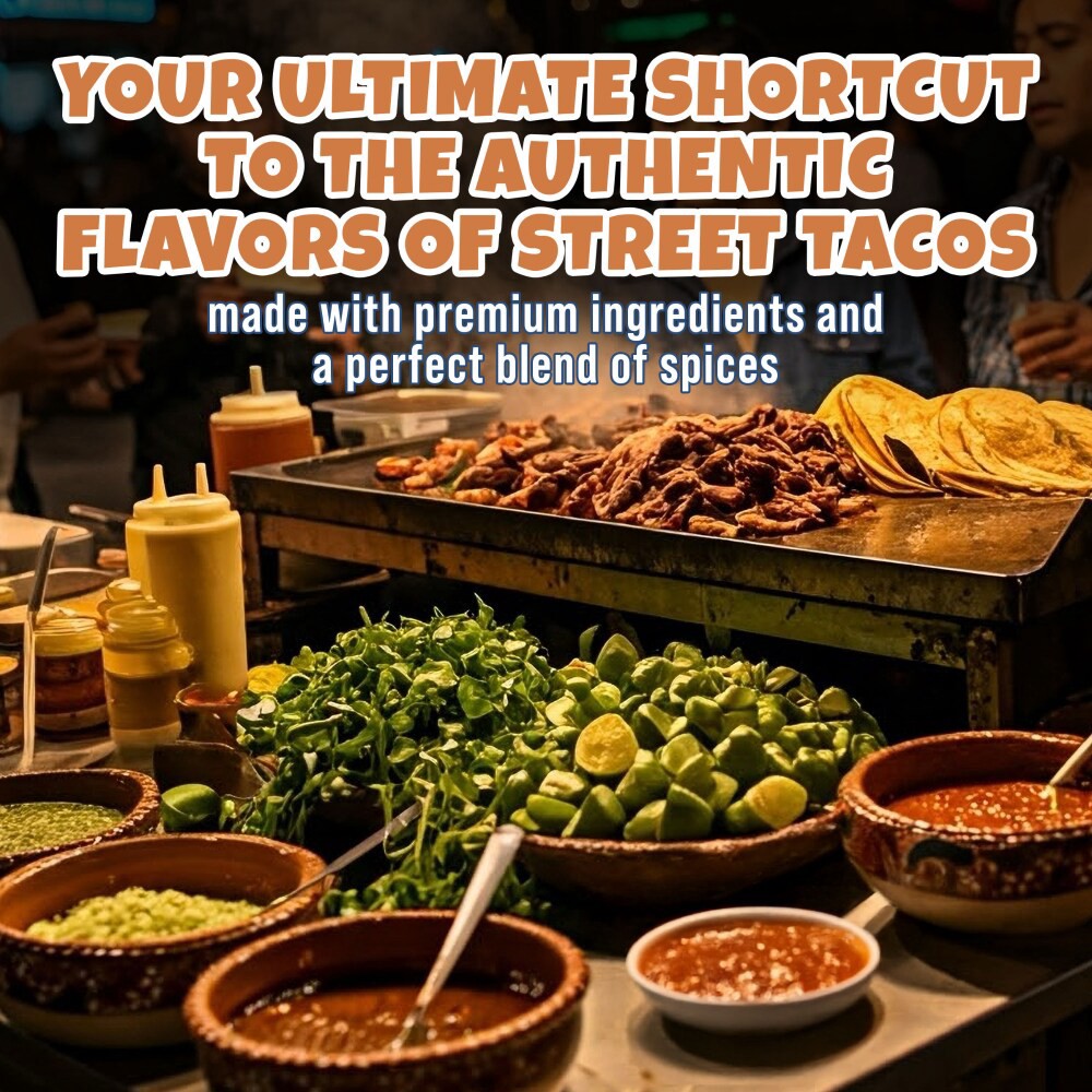 slide 3 of 6, Ortega® Carne Asada Street Taco Seasoing Mix, 1 oz