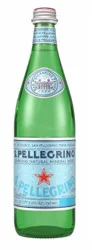 S.Pellegrino Sparkling Natural Mineral Water, 25.3 Fl Oz Glass Bottle