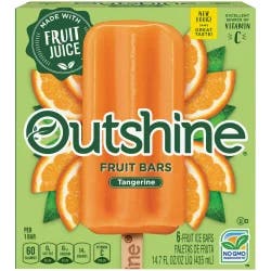 Outshine Tangerine Fruit Bar