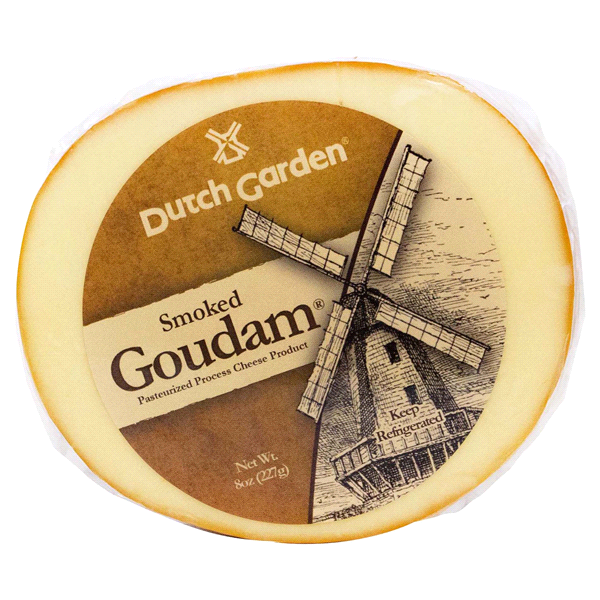 slide 1 of 1, Dutch Garden Imported Smoked Gouda, 8 oz