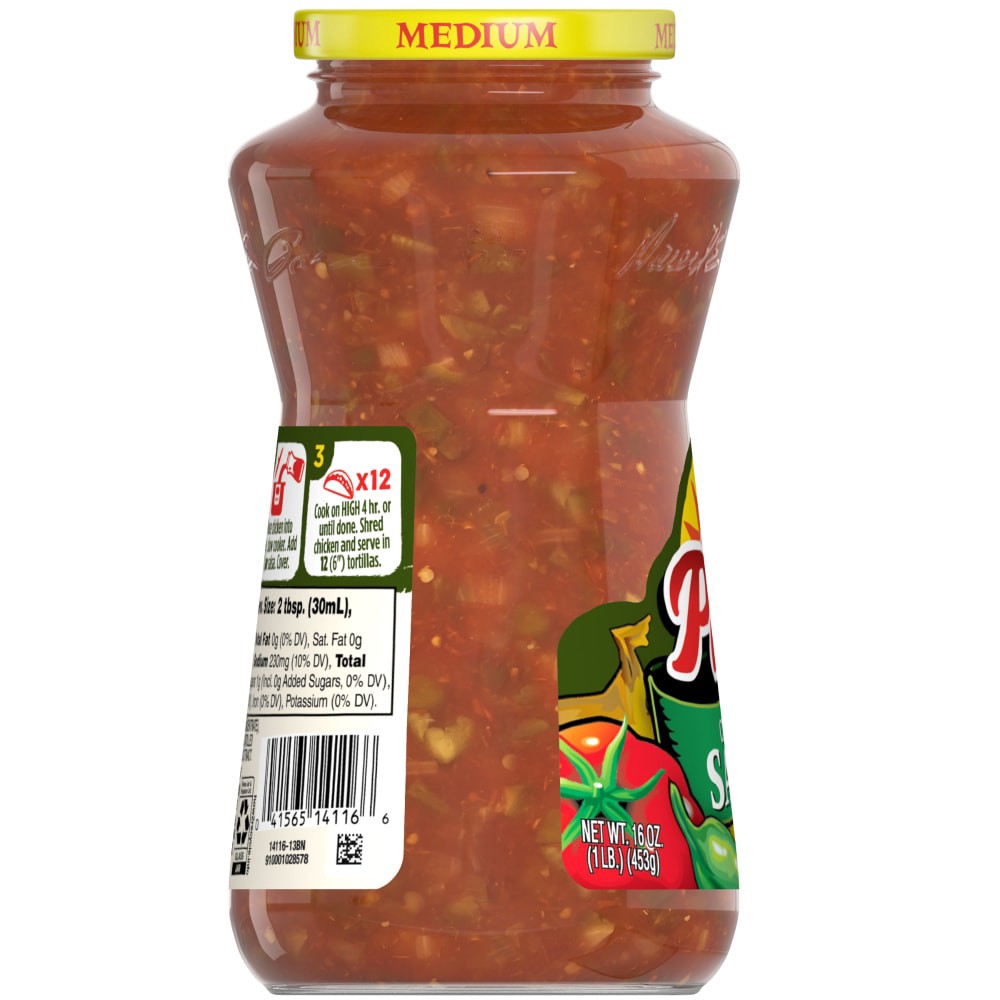 slide 3 of 6, Pace Chunky Medium Salsa, 16.000 oz