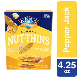 Blue Diamond Pepper Jack Cheese Almond Nut-thins