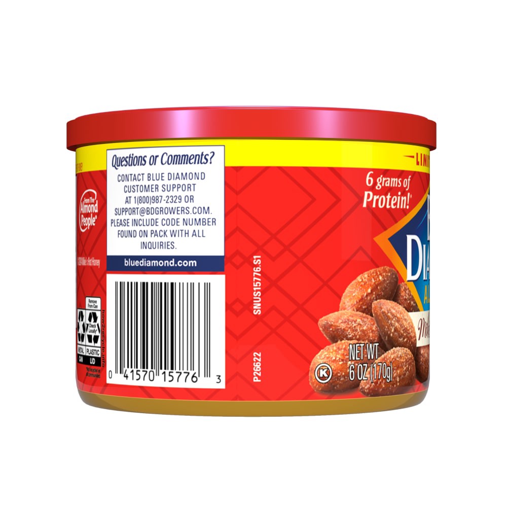 slide 2 of 4, Blue Diamond® Mike's Hot Honey® Flavored Almonds, 6 oz