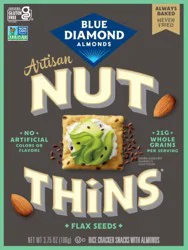 Blue Diamond Artisan Flax Seed Nut-Thins® Crackers, 3.75 oz