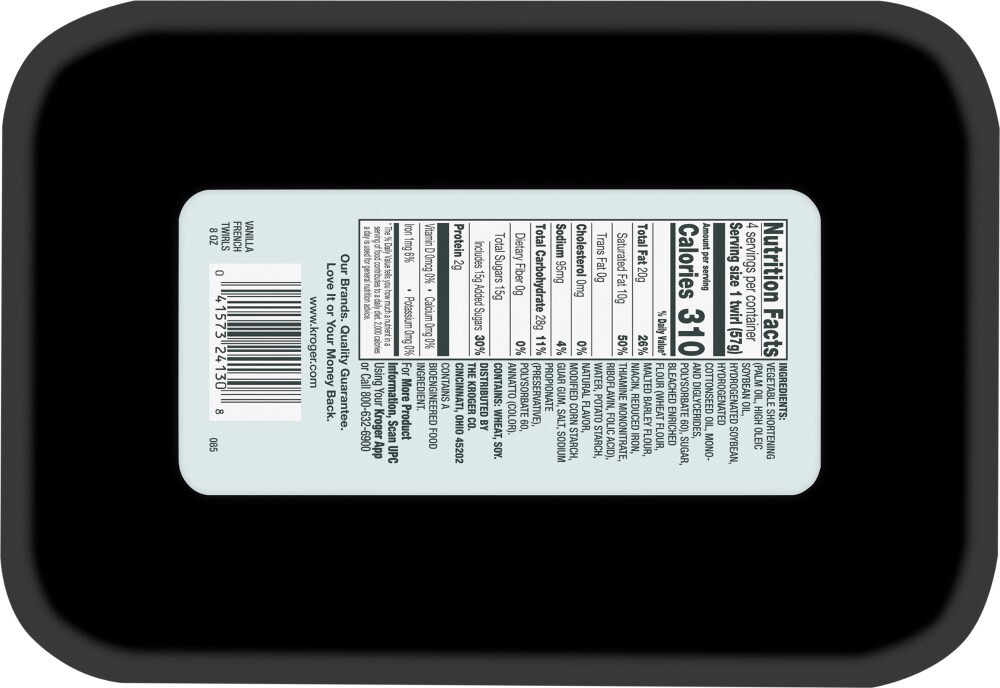 slide 2 of 2, Bakery Fresh Goodness Vanilla French Twirls, 4 ct