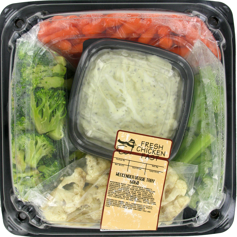 slide 2 of 4, Weekender Veggie Tray, 32 oz