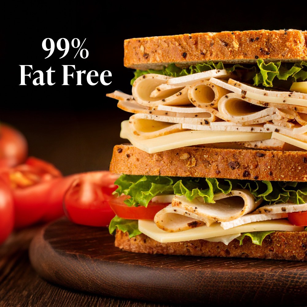 slide 4 of 4, Private Selection Deli Sliced Cracked Pepper Turkey Breast, 8 oz