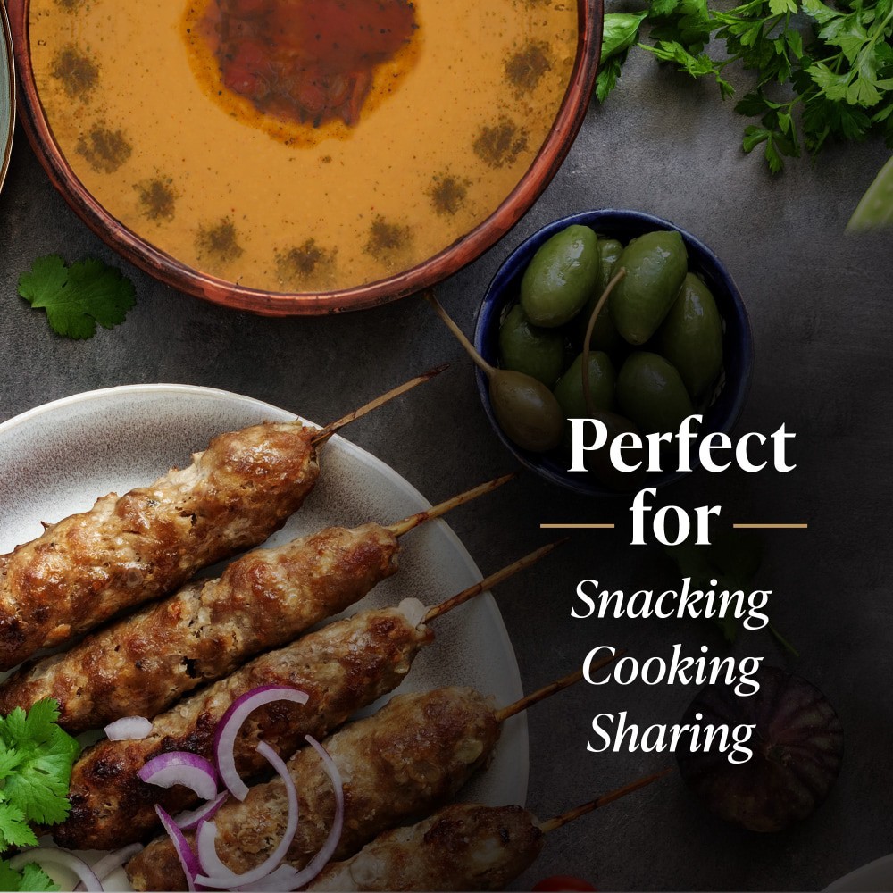 slide 3 of 5, Private Selection Roasted Red Pepper Hummus, 10 oz