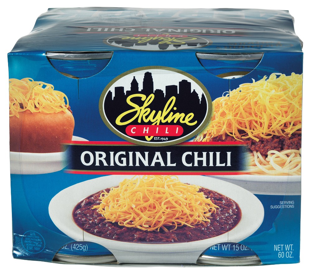 slide 2 of 5, Skyline Original Chili, 4 ct; 15 oz