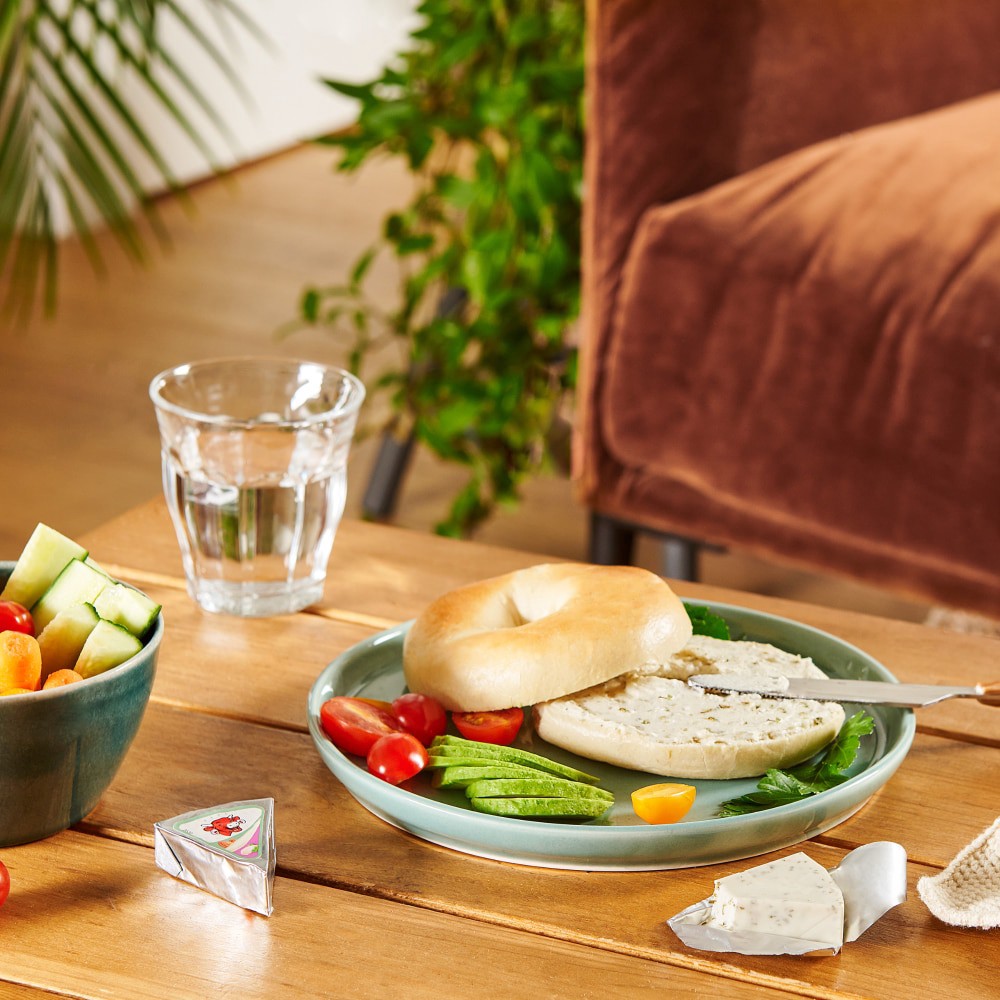 slide 6 of 6, The Laughing Cow Plant-Based Garlic & Herb- 8 ct, 8 ct