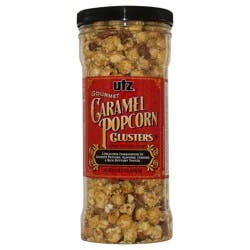 Utz 19 oz Utz Gourmet Caramel Popcorn Clusters Barrel
