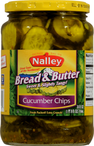 slide 2 of 3, Nalley Cucumber Chips, 24 oz