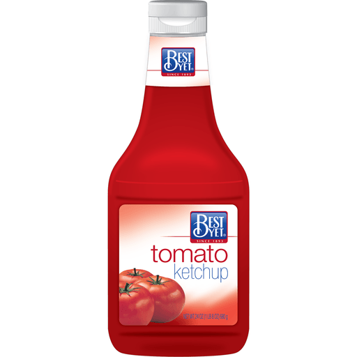 slide 2 of 2, Best Yet Squeeze Ketchup, 24 oz