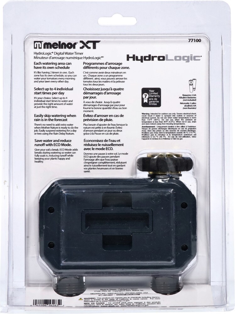 slide 2 of 3, Melnor XT HydroLogic Digital Water Timer 1 ea, 1 ct
