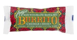 Amy's Bean And Cheese Burrito