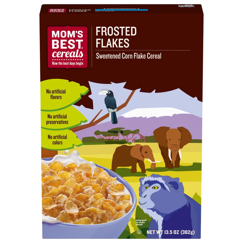 slide 5 of 6, Mom's Best Frosted Flakes Cereal - 13.5 oz, 13.5 oz
