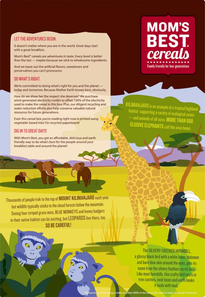 slide 3 of 6, Mom's Best Frosted Flakes Cereal - 13.5 oz, 13.5 oz