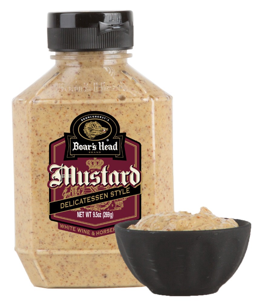 slide 4 of 6, Boar's Head Delicatessen Style Mustard, 9.5 oz
