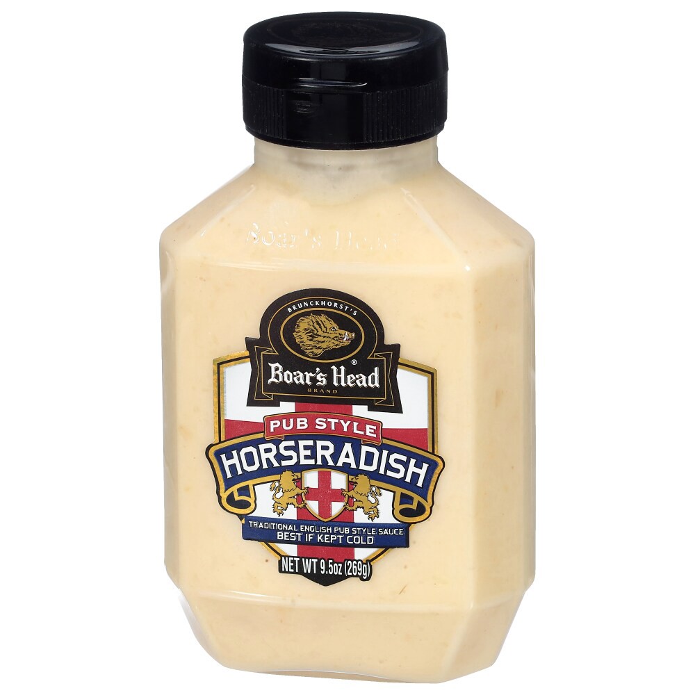slide 6 of 6, Boar's Head Pub Style Horseradish Sauce, 9.5 oz