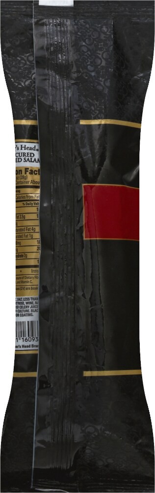 slide 2 of 2, Boar's Head Peppered Salame, 8 oz