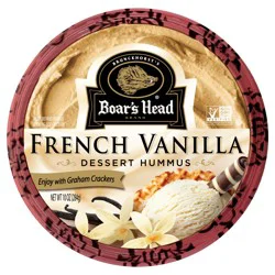 Boar's Head French Vanilla Dessert Hummus 10 oz
