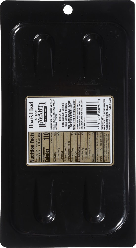slide 6 of 6, Boar's Head Cream Havarti Cheese, 8 oz