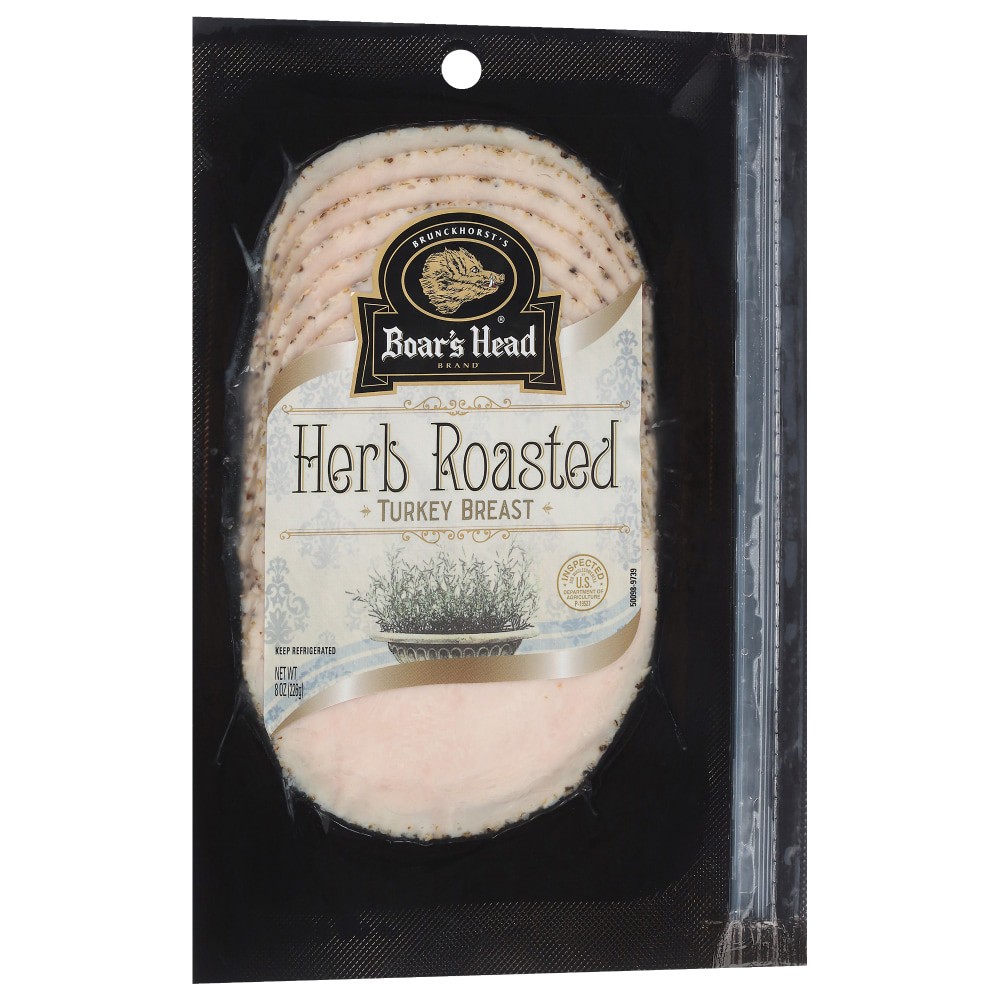 slide 4 of 6, Bh Herb Roast Turkey Brea, 7 oz