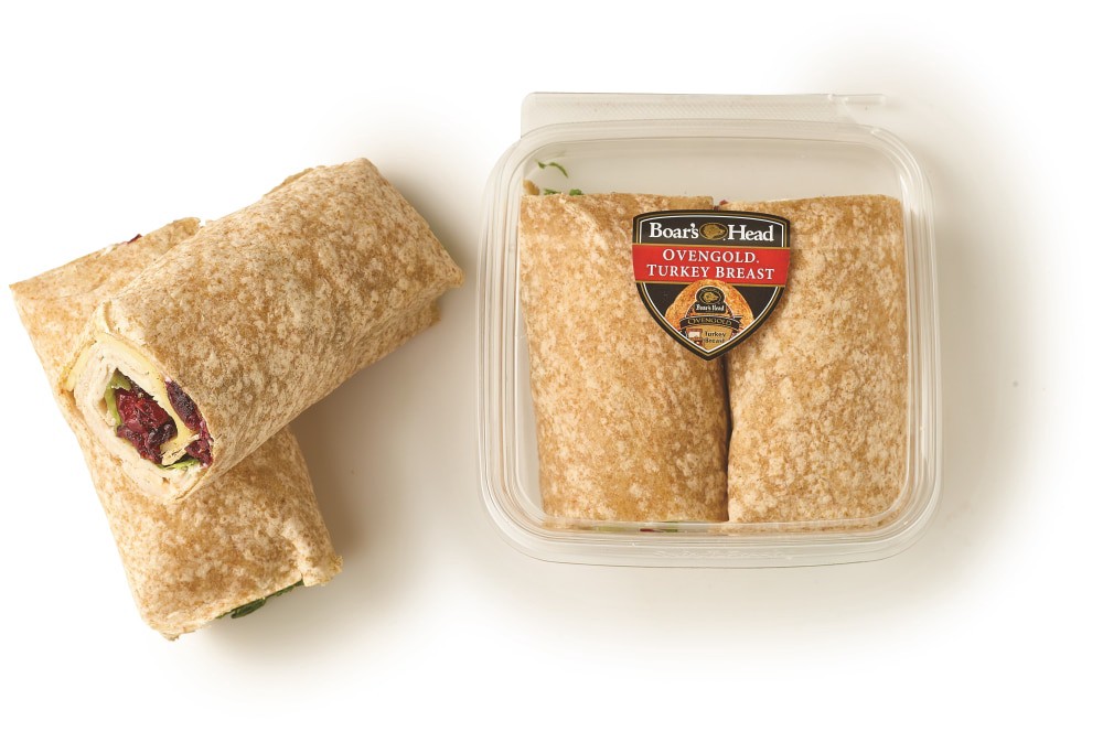 slide 2 of 2, Boar's Head Grab N Go Ovengold Turkey Sierra Wrap, 9.6 oz