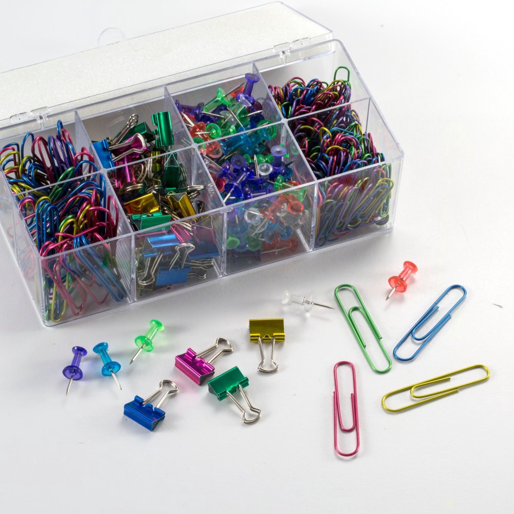 slide 2 of 6, OfficeMate Clip Organizer Value Pack, 520 ct