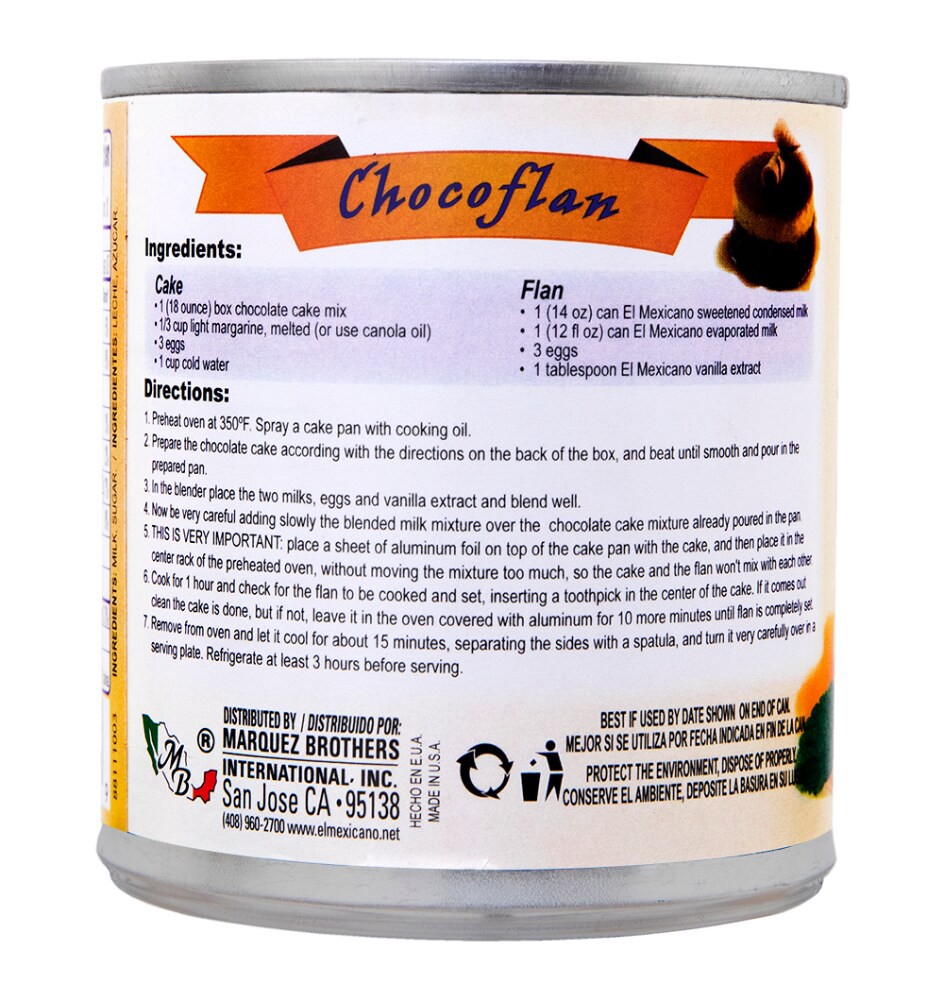 slide 3 of 3, El Mexicano La Vaquera Condensed Milk Can, 14 oz