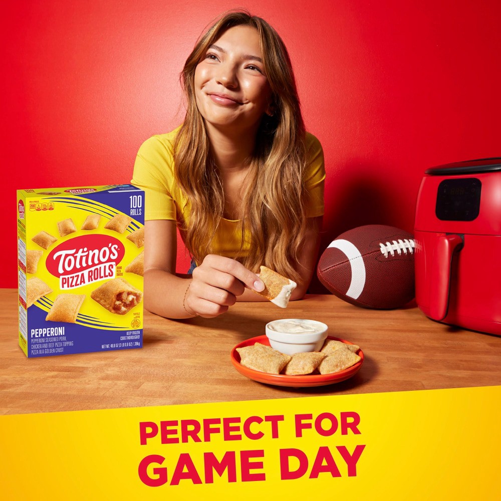 slide 3 of 6, Totino's™ Pepperoni Pizza Rolls™, 48 oz