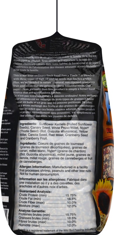 slide 2 of 4, Brown's Bird Lover's Blend Fancy Finch Wild Bird Food 5 lb, 5 lb