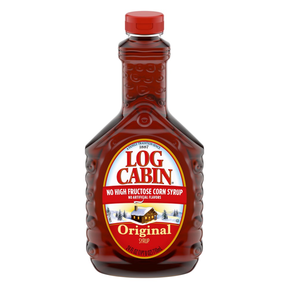 slide 2 of 2, Log Cabin Original Syrup 24 oz, 24 oz