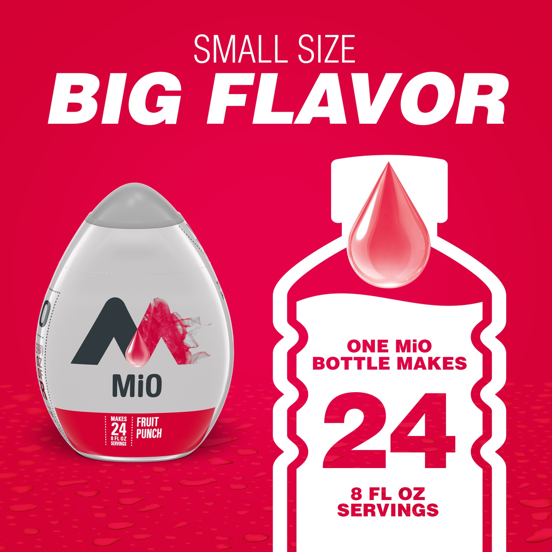 slide 12 of 13, MiO Fruit Punch Naturally Flavored Liquid Water Enhancer Drink Mix Bottle- 1.62 fl oz, 1.62 fl oz