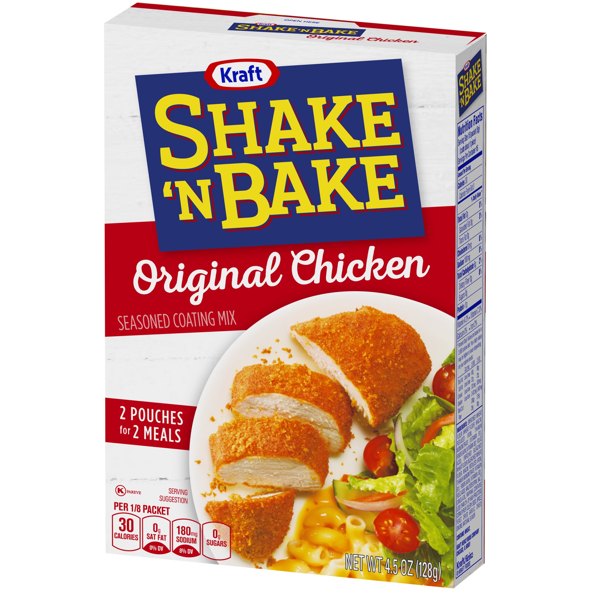 slide 4 of 7, Shake 'n Bake Coating Mix, Seasoned, for Chicken, Original Chicken, 5.5 oz