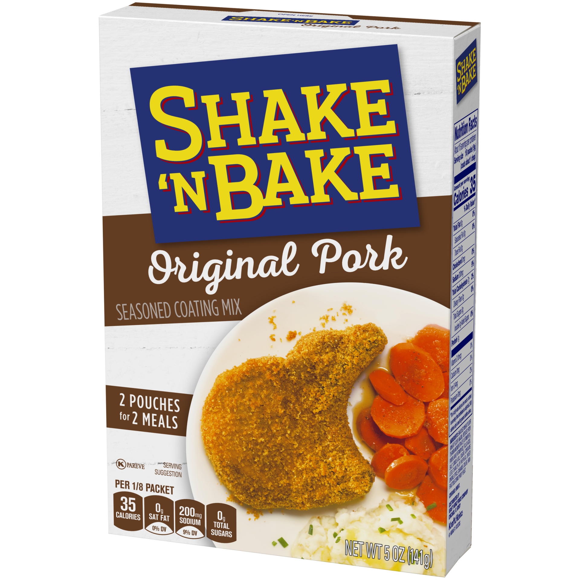 slide 6 of 7, Shake 'n Bake Coating Mix, Original Pork, 6 oz