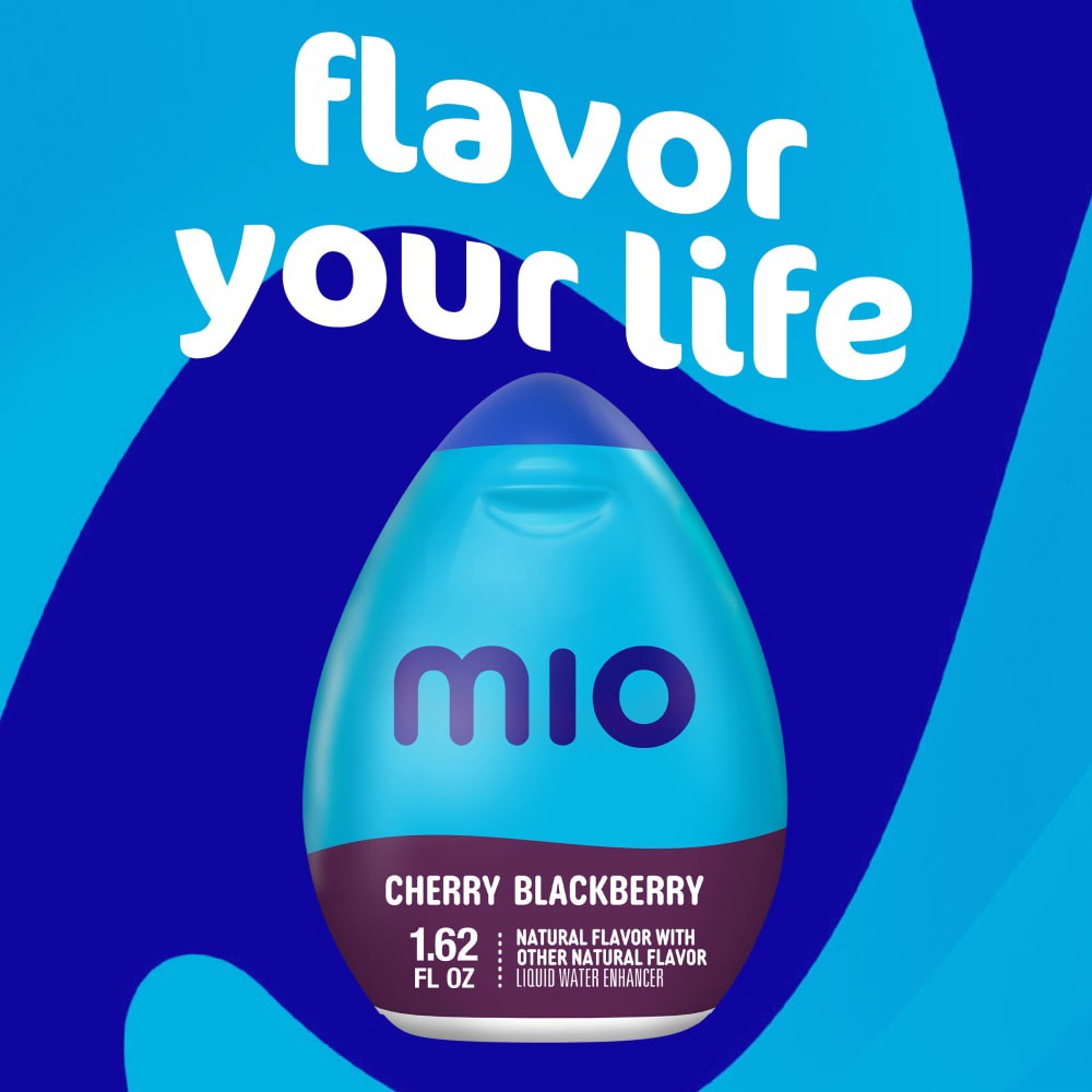 slide 4 of 6, MiO Cherry Blackberry Liquid Water Enhancer - 1.62 fl oz, 1.62 fl oz