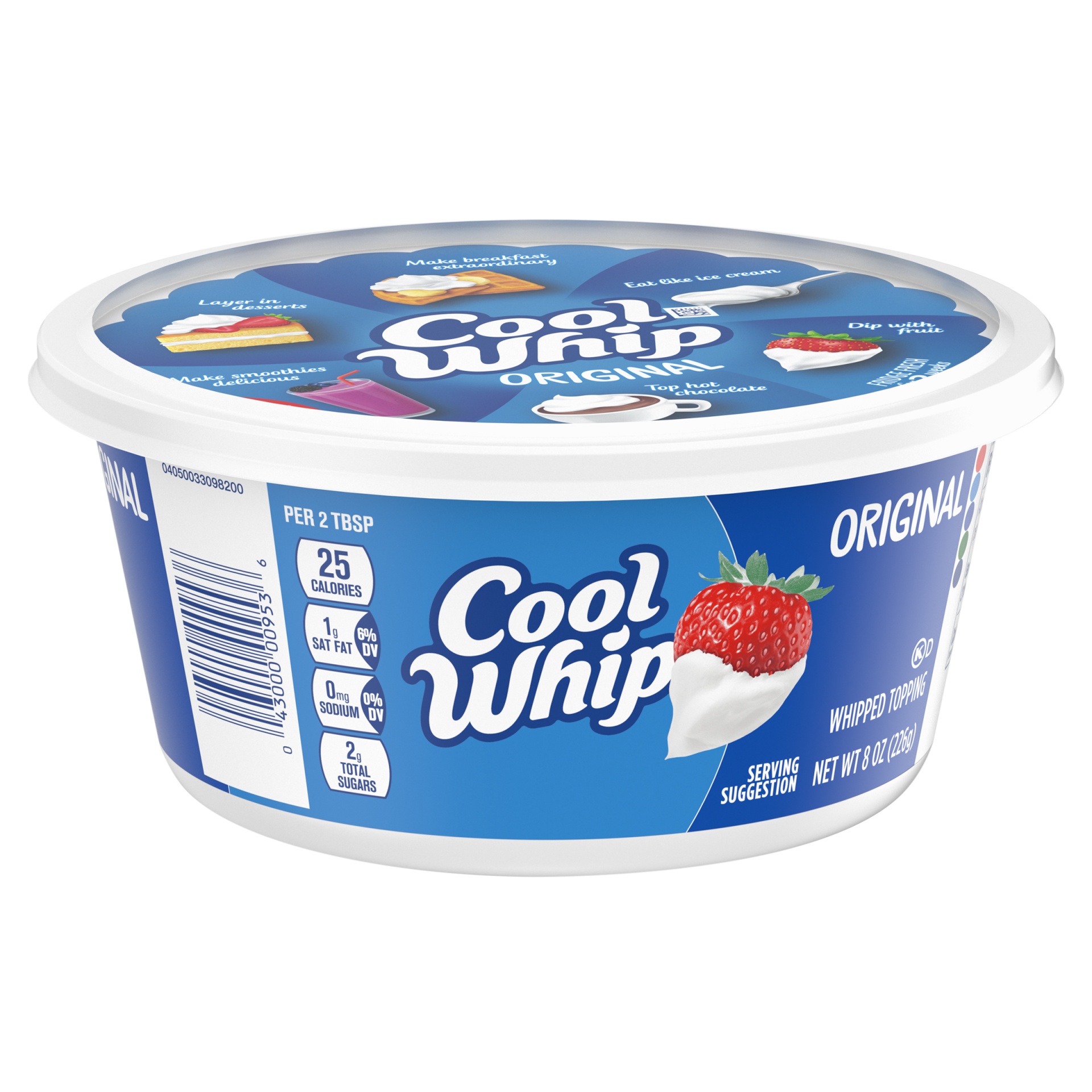 slide 2 of 6, Cool Whip Original Whipped Topping Tub, 8 oz