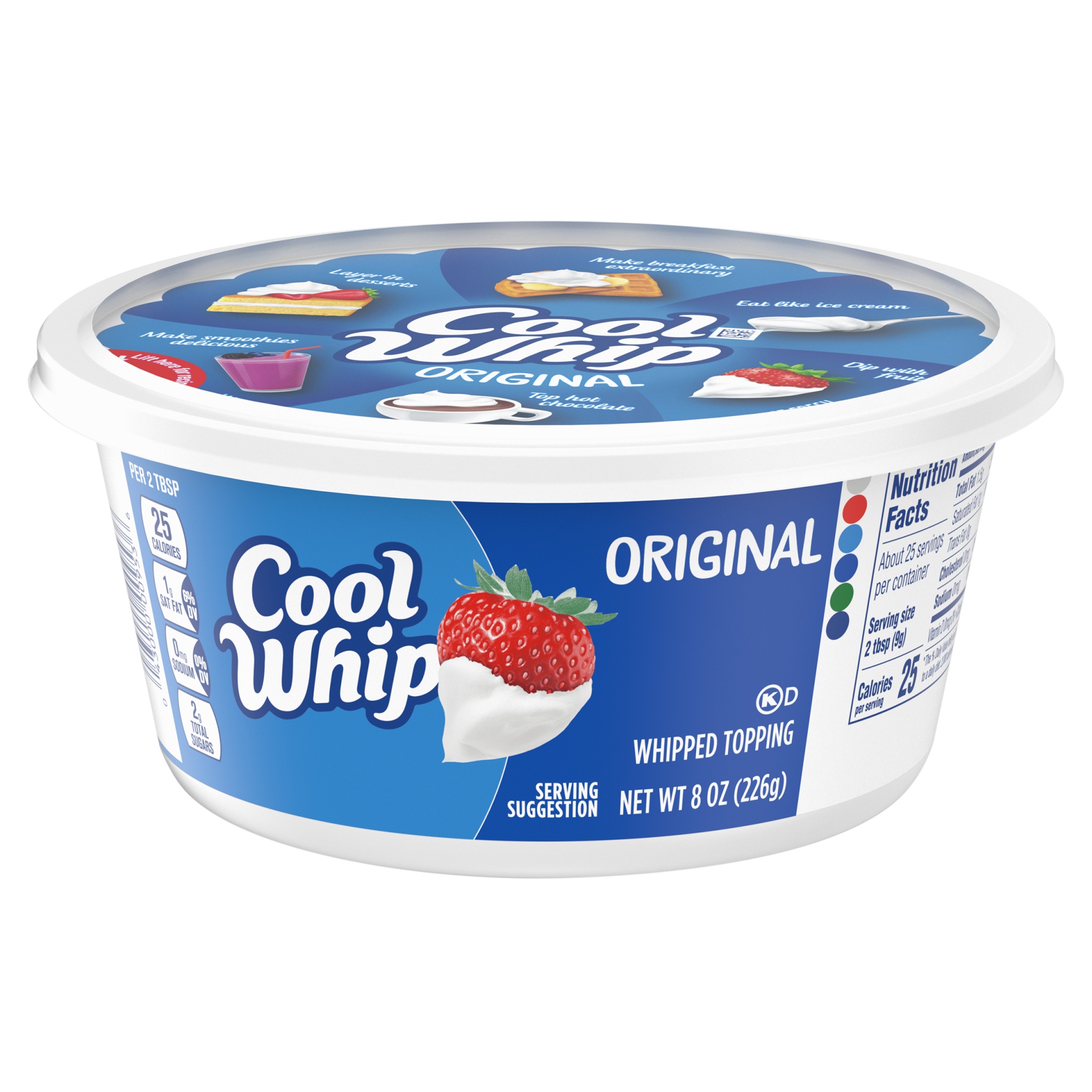 slide 3 of 6, Cool Whip Original Whipped Topping Tub, 8 oz
