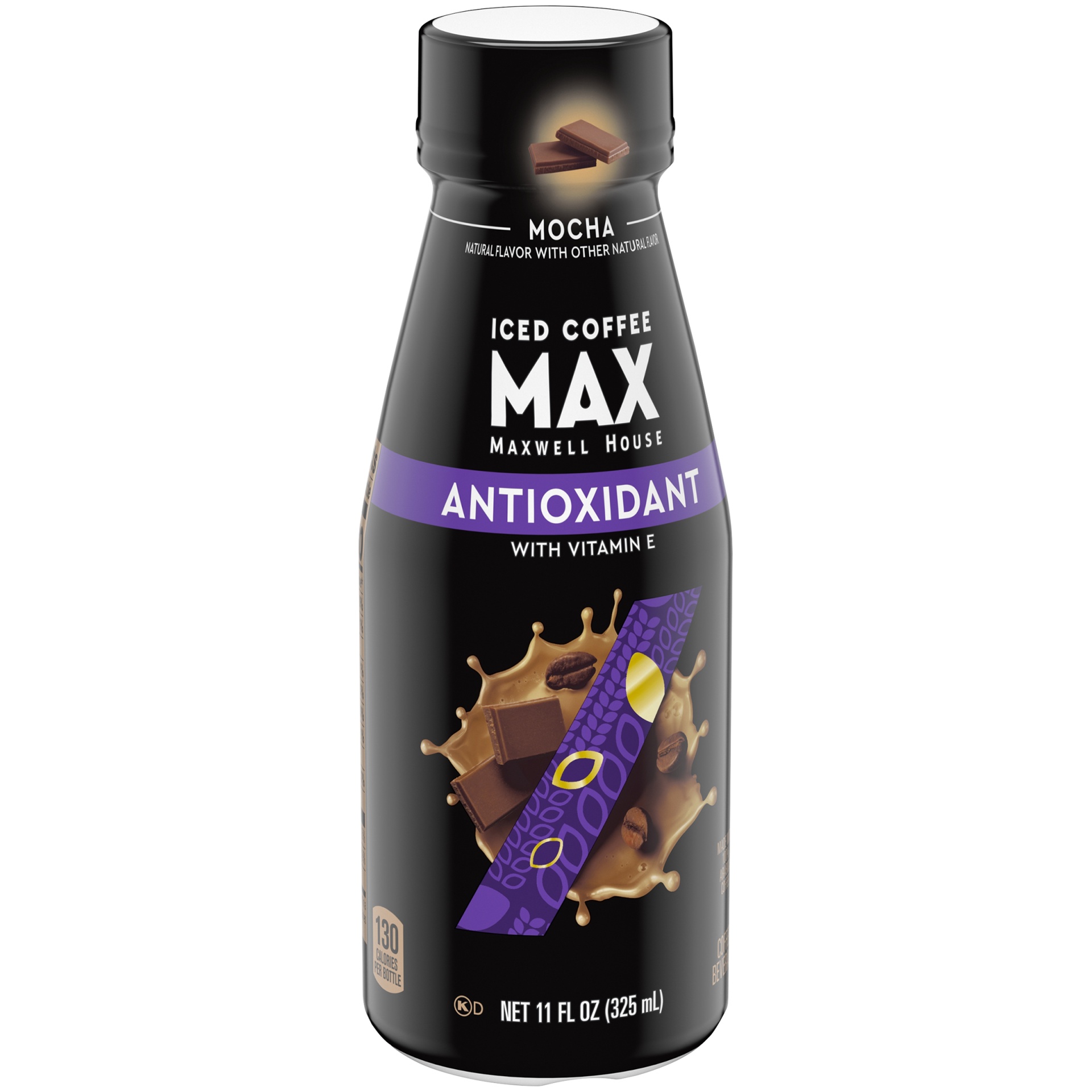 slide 2 of 6, Maxwell House Max Antioxidant Mocha Iced Coffee Beverage with Vitamin E Bottle, 11 oz