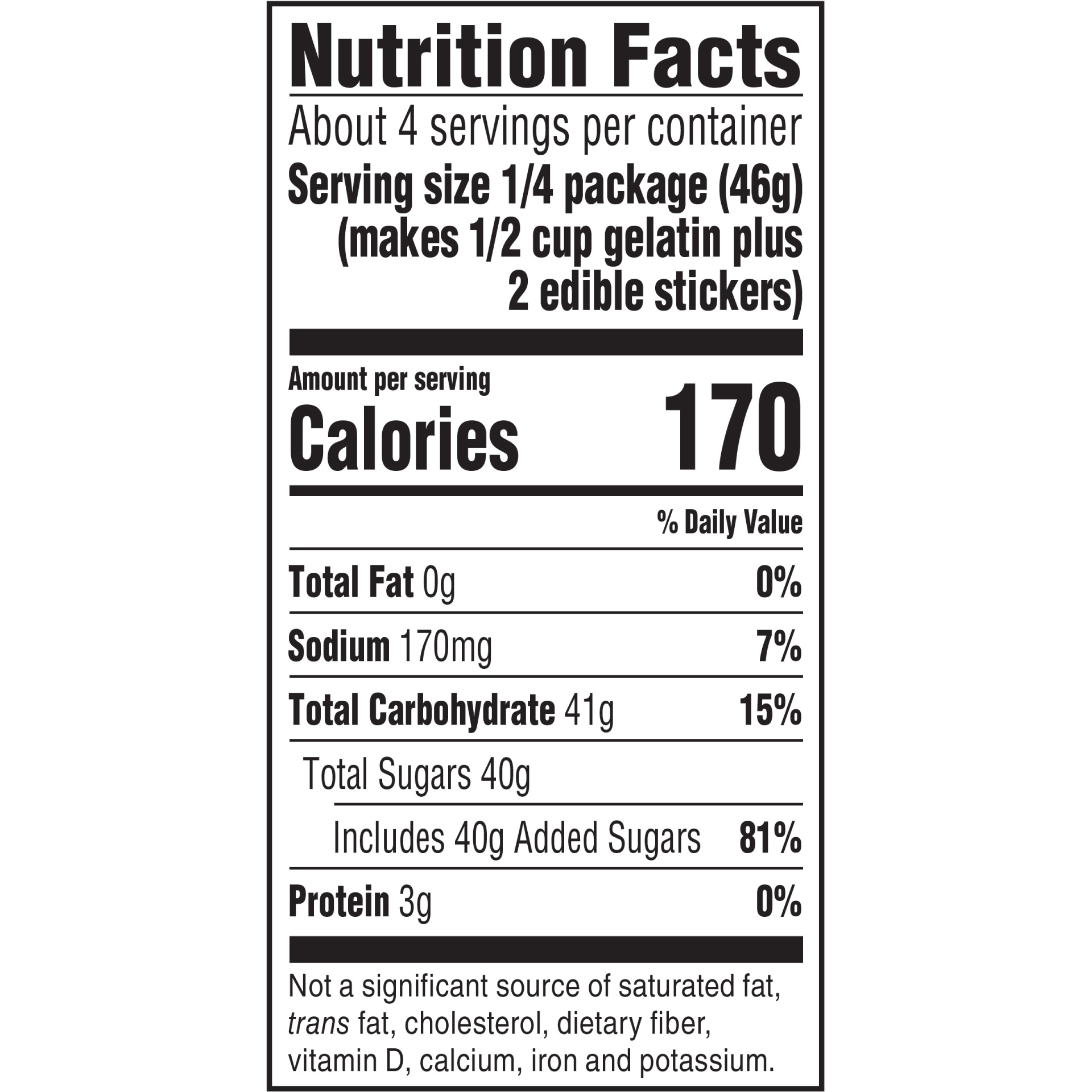 JellO Play Edible Ocean Berry Blue Gelatin Mix & Edible Stickers Kit 6